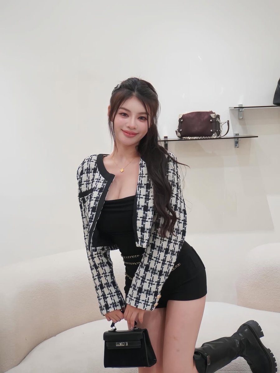 格紋外套